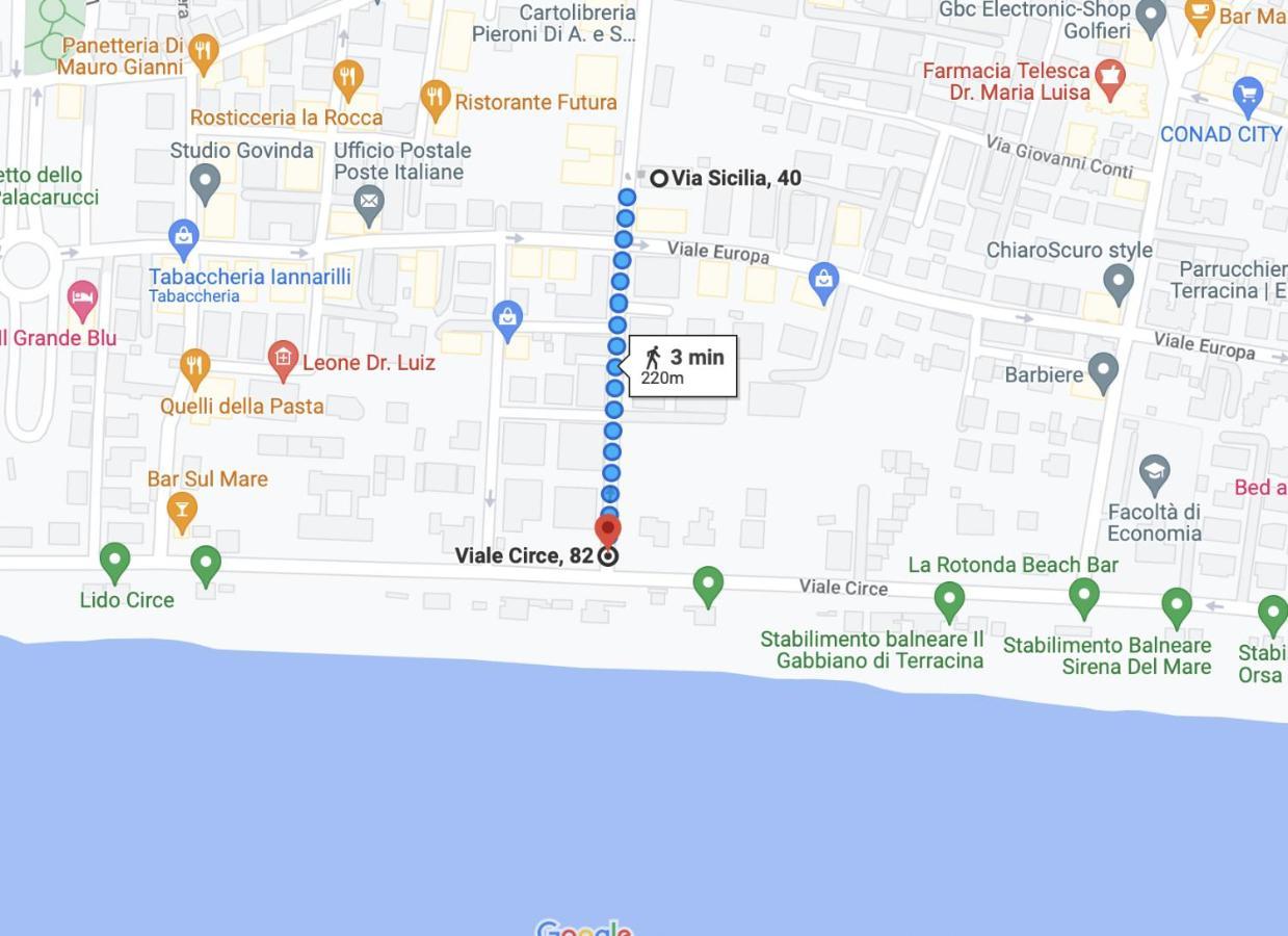 Ferienwohnung Casa Del Sole, In Via Sicilia Vicino Al Mare Terracina Exterior foto